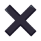 Heavy Multiplication X emoji on Emojione